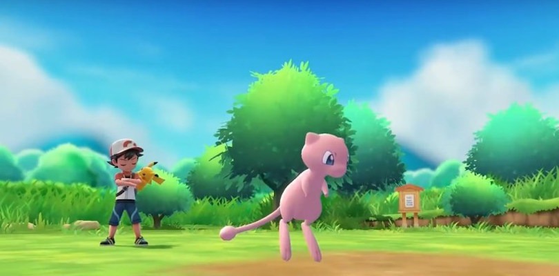 Mew per Pokémon Let's Go sarà ottenibile in esclusiva acquistando Poké Ball Plus