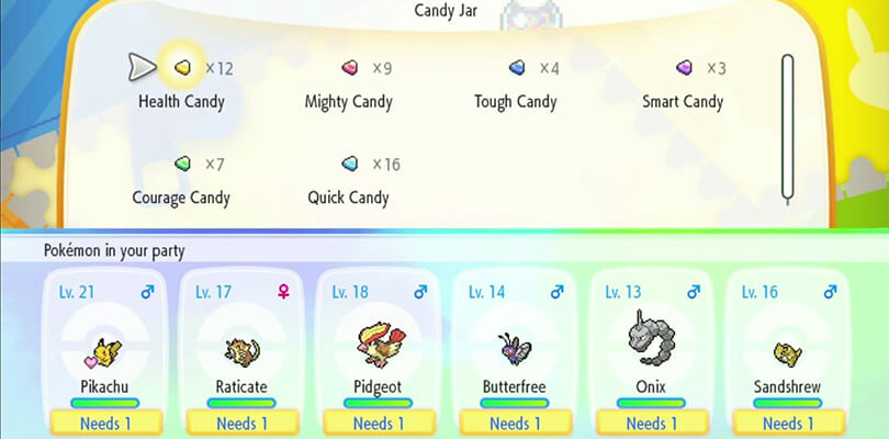 Rivelati nuovi dettagli riguardo l'allenamento Pokémon in Pokémon: Let's Go