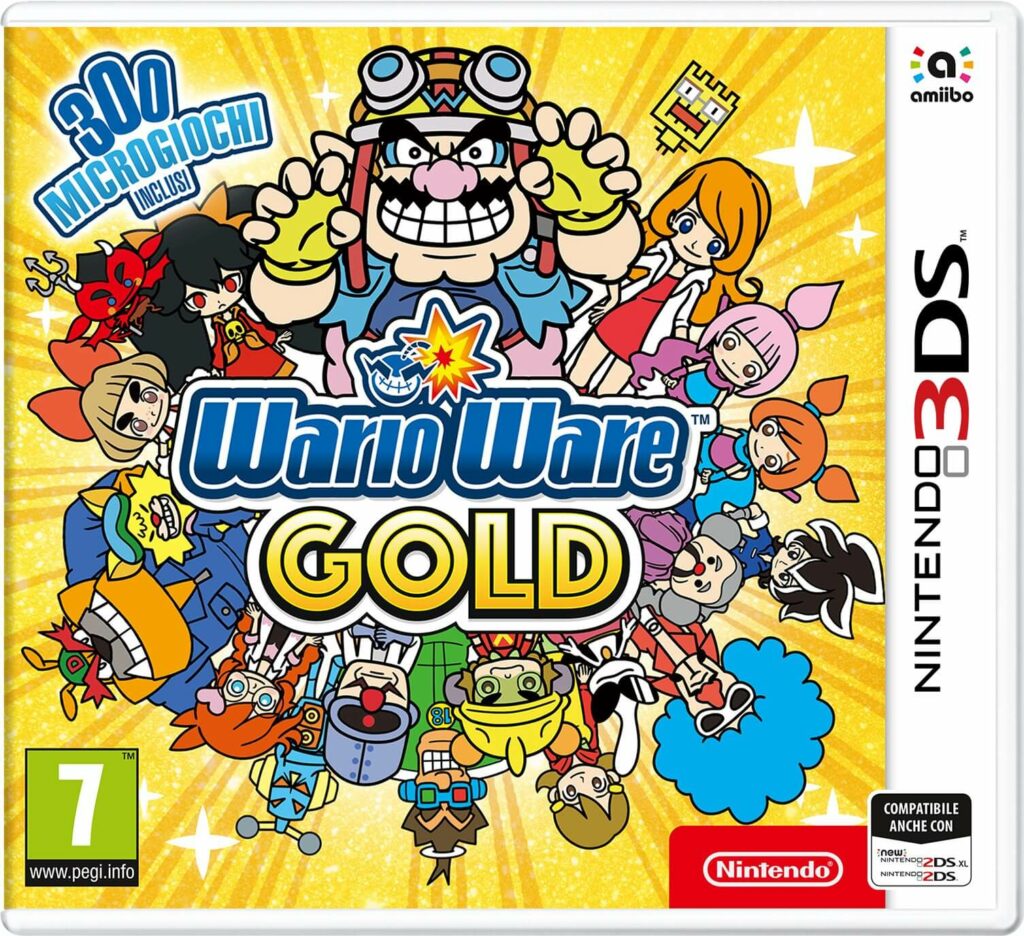 wario ware gold gioco copertina
