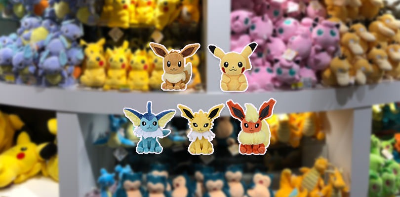In arrivo una linea di peluche dedicata ai Pokémon di Kanto