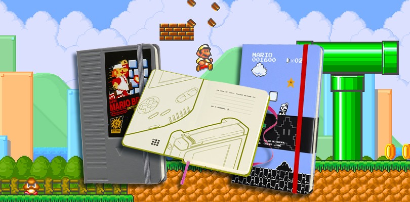 Moleskine svela i nuovi taccuini in edizione limitata di Super Mario