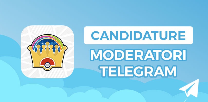 Pokémon Millennium cerca Moderatori per il gruppo Telegram!