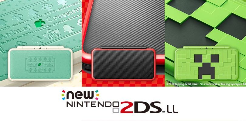Scopri i New Nintendo 2DS XL di Animal Crossing, Mario Kart 7 e Minecraft