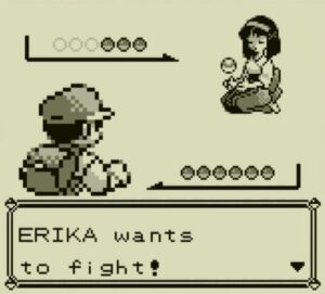 erika, capopalestra di azzurropoli a kanto