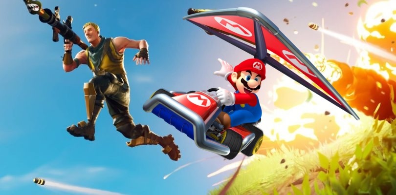 I giocatori di Fortnite ricreano una pista di Mario Kart nella modalità Parco Giochi