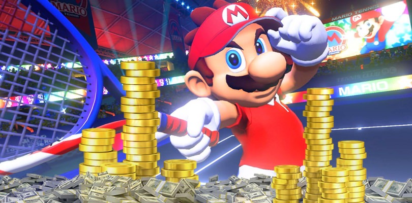 Mario Tennis Aces al primo posto della classifica italiana delle vendite dell'ultima settimana