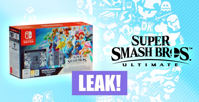 Trapelato il bundle di Nintendo Switch e Super Smash Bros. Ultimate?