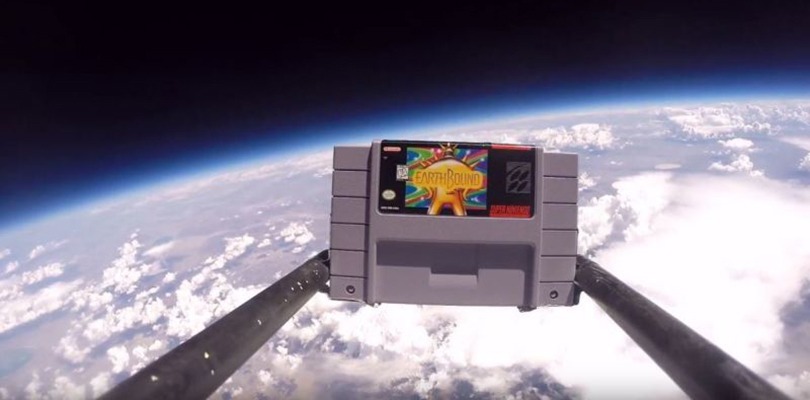 [VIDEO] Qualcuno ha spedito una copia di EarthBound per SNES nello spazio!