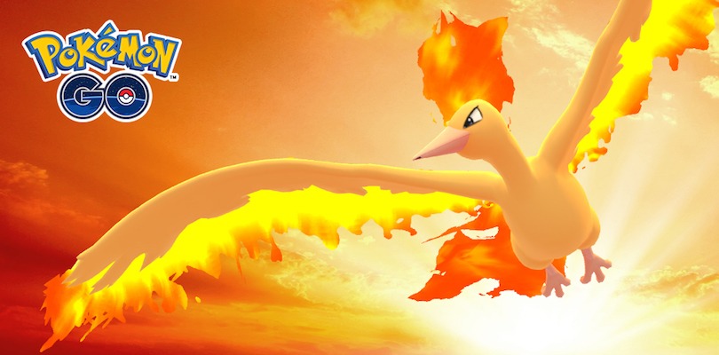 Annunciato il Moltres Day in Pokémon GO: sarà disponibile anche cromatico