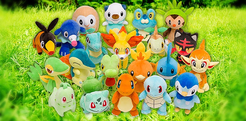 In arrivo i nuovi peluche per celebrare il ventesimo anniversario dei Pokémon Center