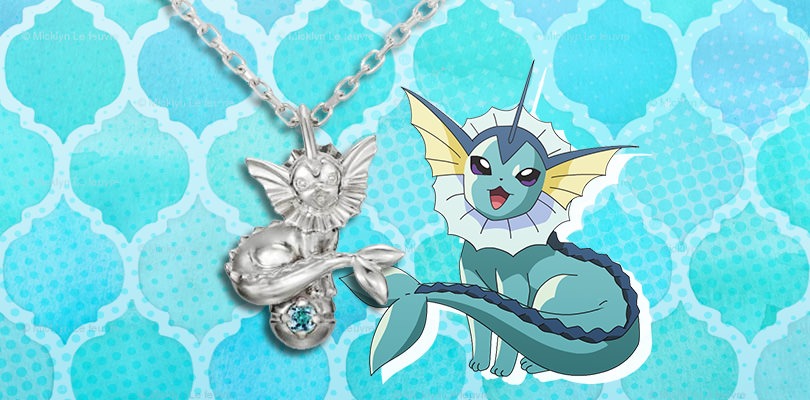 U-Treasure realizza un nuovo ciondolo dedicato a Vaporeon