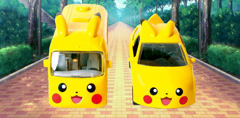Scopri il minibus e la macchinina di Pikachu disponibili in Corea del Sud