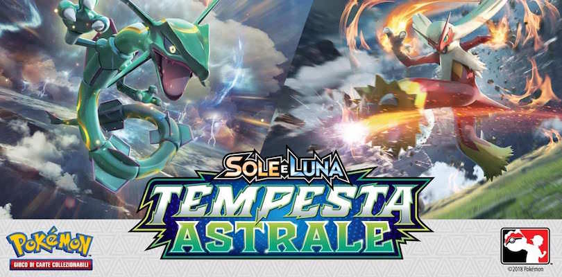 Disponibile da oggi in Italia Tempesta Astrale la nuova espansione del GCC Pokémon