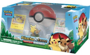 pikachu e eevee poké ball collection