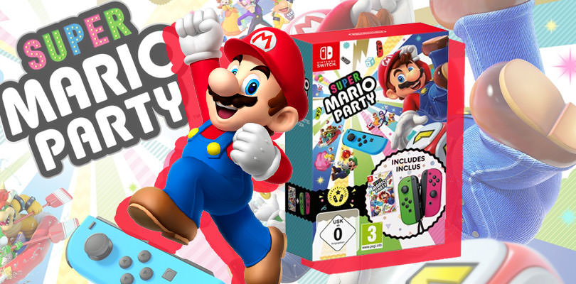 Super Mario Party per Nintendo Switch avrà un bundle in edizione limitata