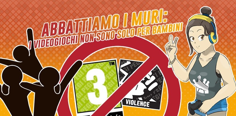 Abbattiamo i muri: i videogiochi non sono per soli bambini (e altri luoghi comuni da sfatare)