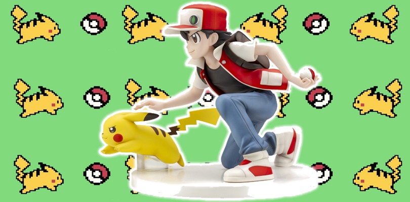 Ecco l'aspetto definitivo della figure di Rosso e Pikachu