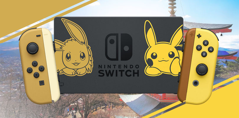 Dock e Joy-Con dedicati a Pikachu e Eevee saranno venduti separatamente in Giappone