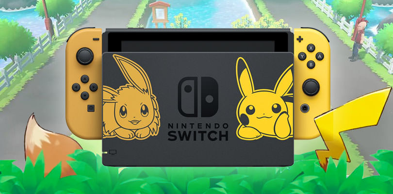 Annunciata l'edizione speciale di Nintendo Switch dedicata a Pikachu e Eevee