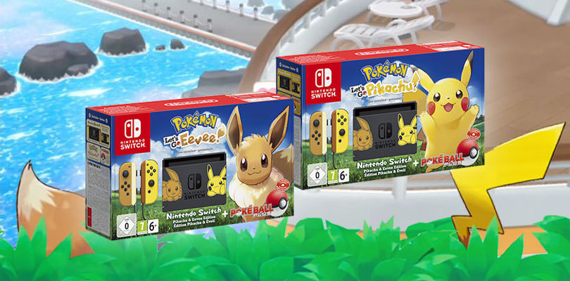 Preordinabile il Nintendo Switch di Pokémon Let's Go su Amazon Italia