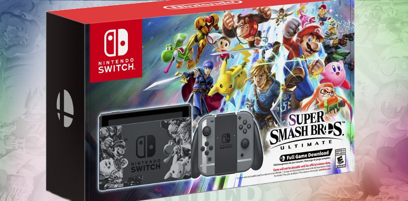 Annunciato ufficialmente il bundle Nintendo Switch di Super Smash Bros. Ultimate