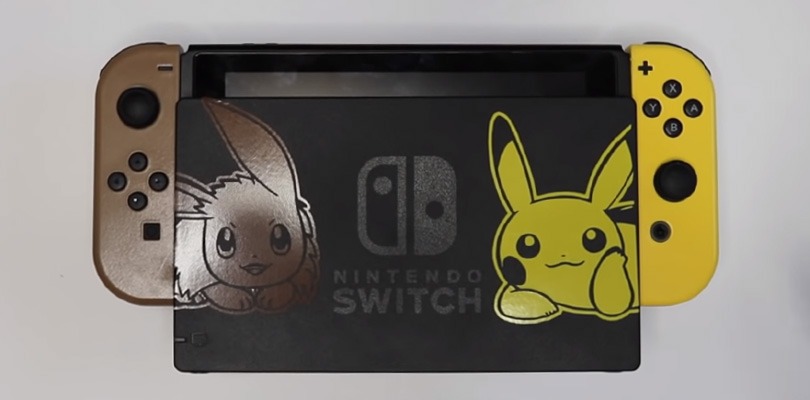 Un fan ha ricreato l'edizione speciale di Nintendo Switch dedicata a Pokémon: Let's Go