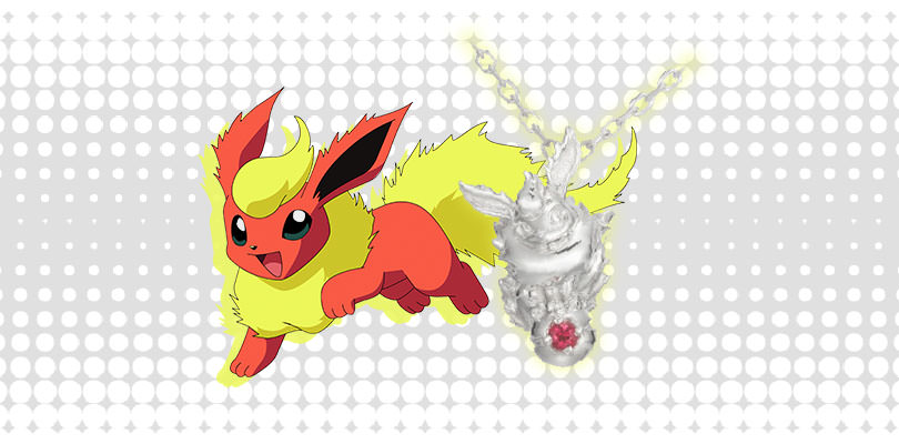 In arrivo una collana dedicata a Flareon prodotta da U-Treasure