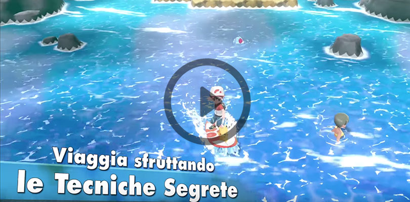 [VIDEO] Un nuovo trailer mostra Azzurropoli e nuove mosse esclusive in Pokémon Let's Go