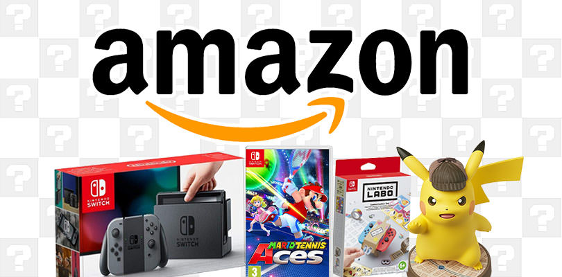 Mario Tennis Aces, Nintendo Switch, l'amiibo di Detective Pikachu e tanto altro in offerta su Amazon