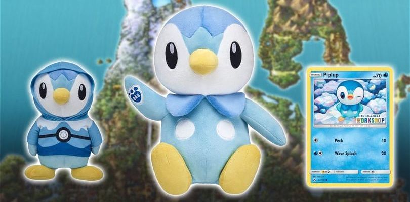 Piplup è il nuovo magnifico peluche di Build-A-Bear Workshop