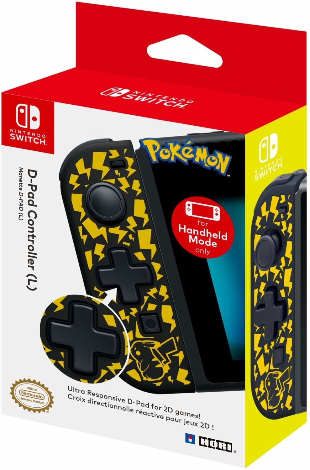 joy-con di pikachu by hori