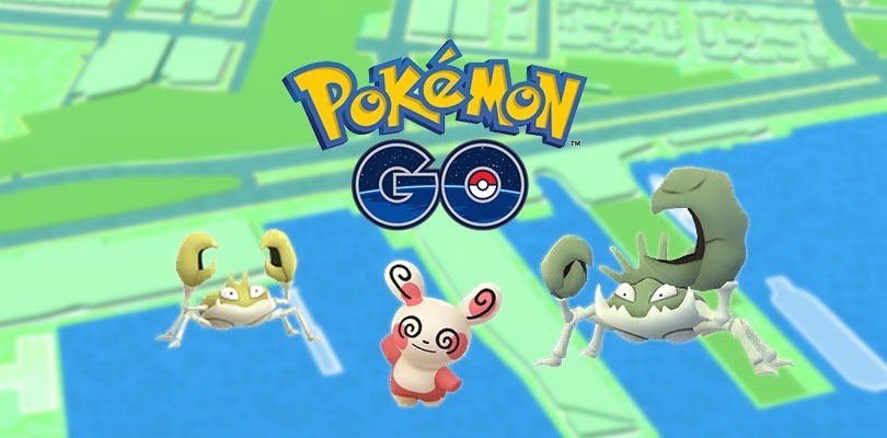 Krabby cromatico, una nuova forma di Spinda e nuove missioni di ricerca sono disponibili in Pokémon GO