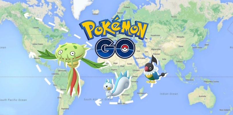 Pachirisu, Chatot e Carnivine sono i nuovi Pokémon regionali di Pokémon GO