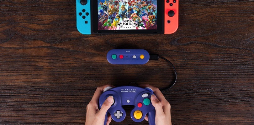 8bitdo ha realizzato un adattatore wireless per il controller GameCube da usare su Switch