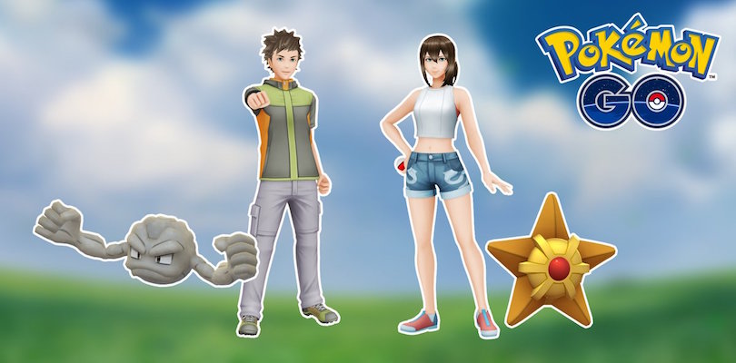 È arrivato l'abbigliamento di Brock e Misty in Pokémon GO