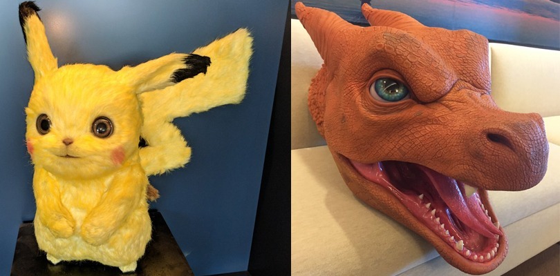 Compaiono delle vere statue dei Pokémon protagonisti del film su Detective Pikachu
