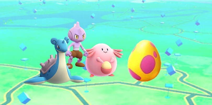 Chansey, Lapras e Tyrogue sono ora ottenibili nelle Uova da 7 km in Pokémon GO