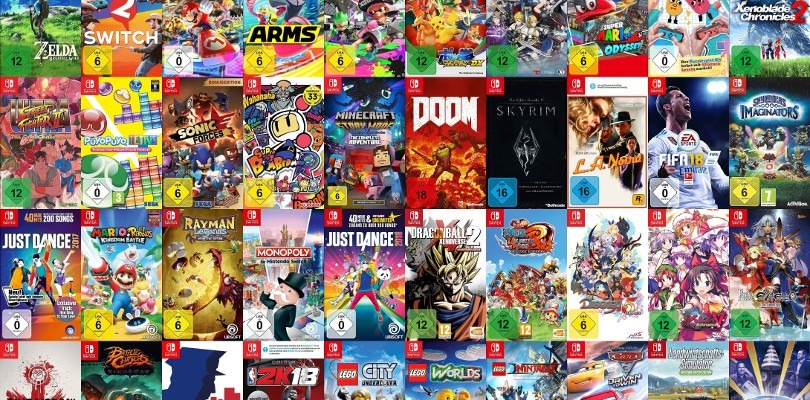 Oltre 1700 i giochi rilasciati per Nintendo Switch