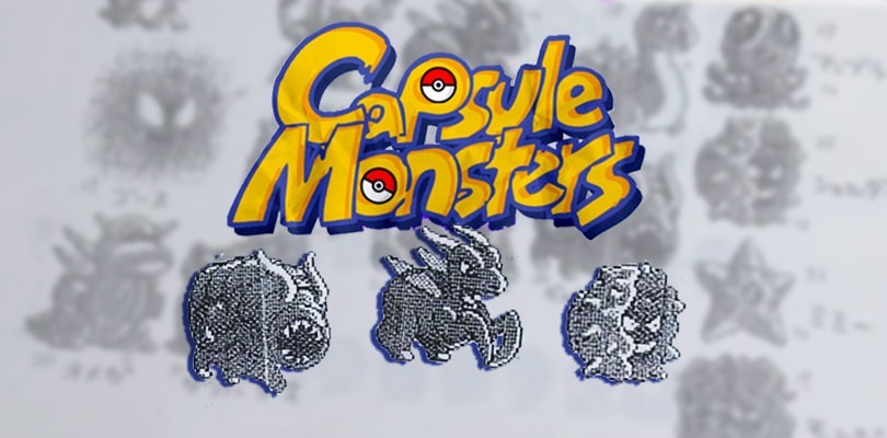 Mostrato l'aspetto iniziale di alcuni Capsule Monsters e Pokémon di prima generazione