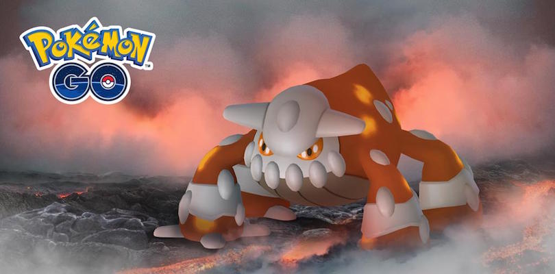 Heatran sarà il nuovo leggendario dei Raid di Pokémon GO!