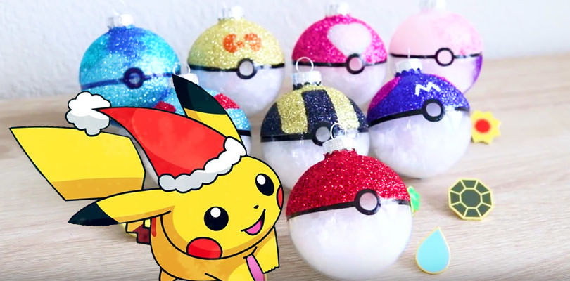 Ecco come decorare l'albero di Natale con Poké Ball fai-da-te