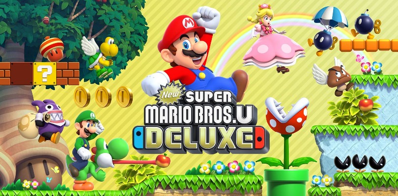 Nintendo rilascia un nuovo trailer per New Super Mario Bros. U Deluxe