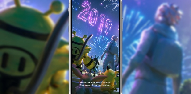 Pokémon GO festeggia il 2019 con una nuova schermata di caricamento