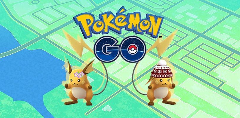 Scoperti due nuovi costumi di Raichu nei server di Pokémon GO