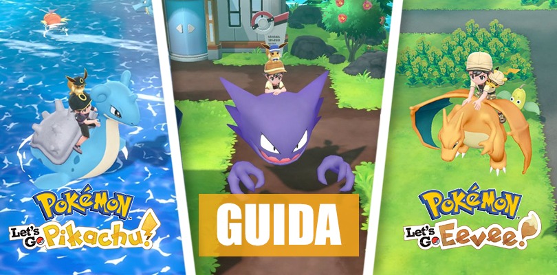 [GUIDA] Tutti i Pokémon cavalcabili in Pokémon Let's Go