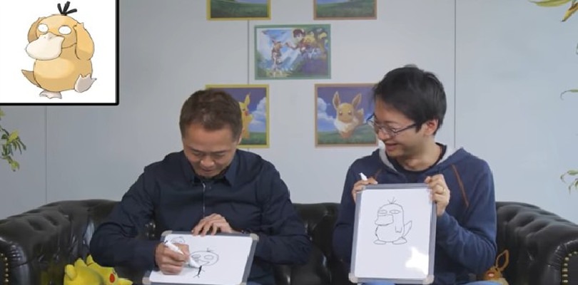 Junichi Masuda e Kensaku Nabana si fronteggiano in una sfida di disegno Pokémon