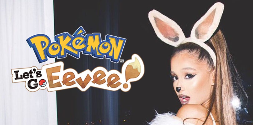 Ariana Grande gioca a Pokémon: Let's Go per 15 ore di fila e si tatua Eevee sul braccio
