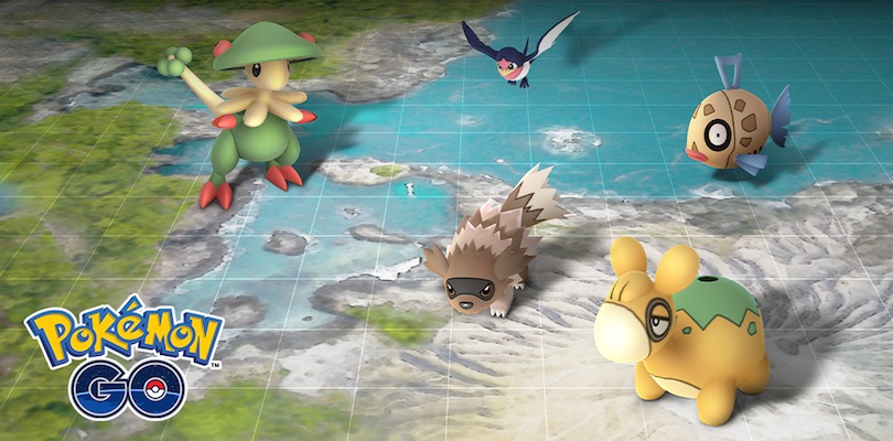 Nuovi cromatici, Kyogre, Groudon e tanto altro nel nuovo evento di Hoenn in Pokémon GO