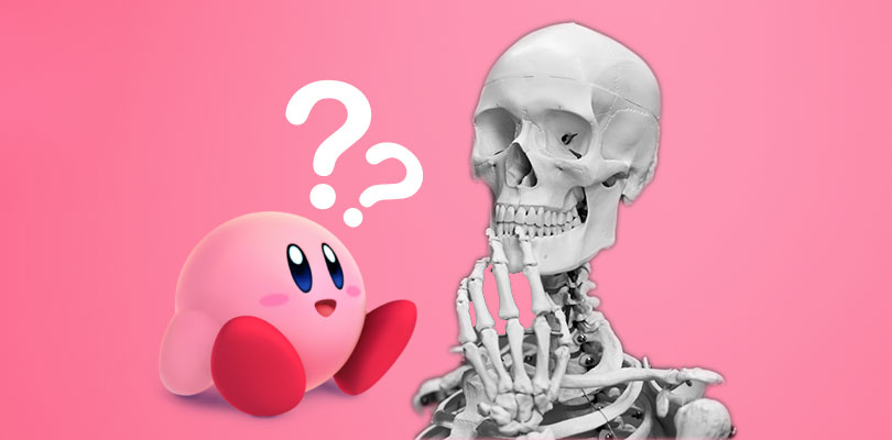 Un artbook giapponese rivela lo scheletro di Kirby