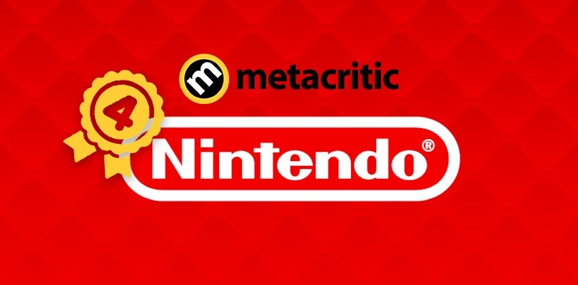 Secondo Metacritic, Nintendo è il quarto miglior produttore di videogiochi nel 2018